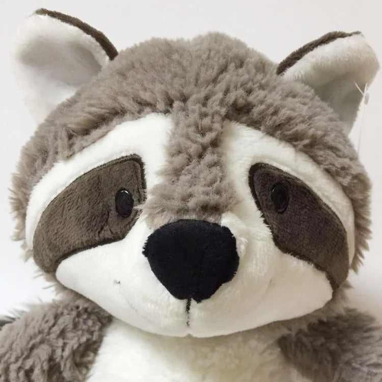 Raccoon Plush Toy Soft Stuffed Animal Pillow Doll