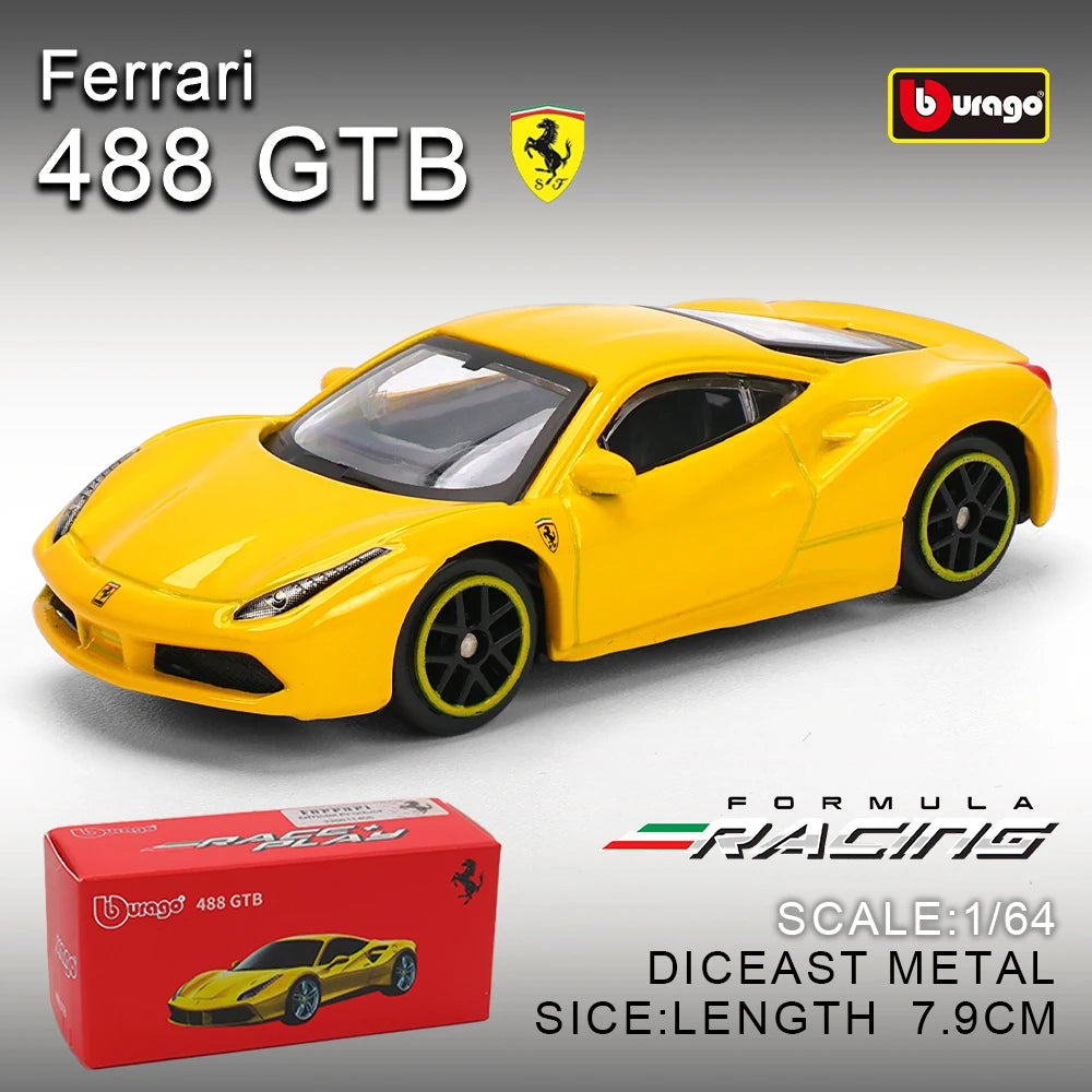 Bburago Ferrari Diecast Car Model 1:64 Collectible Toy
