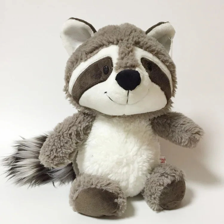 Raccoon Plush Toy Soft Stuffed Animal Pillow Doll
