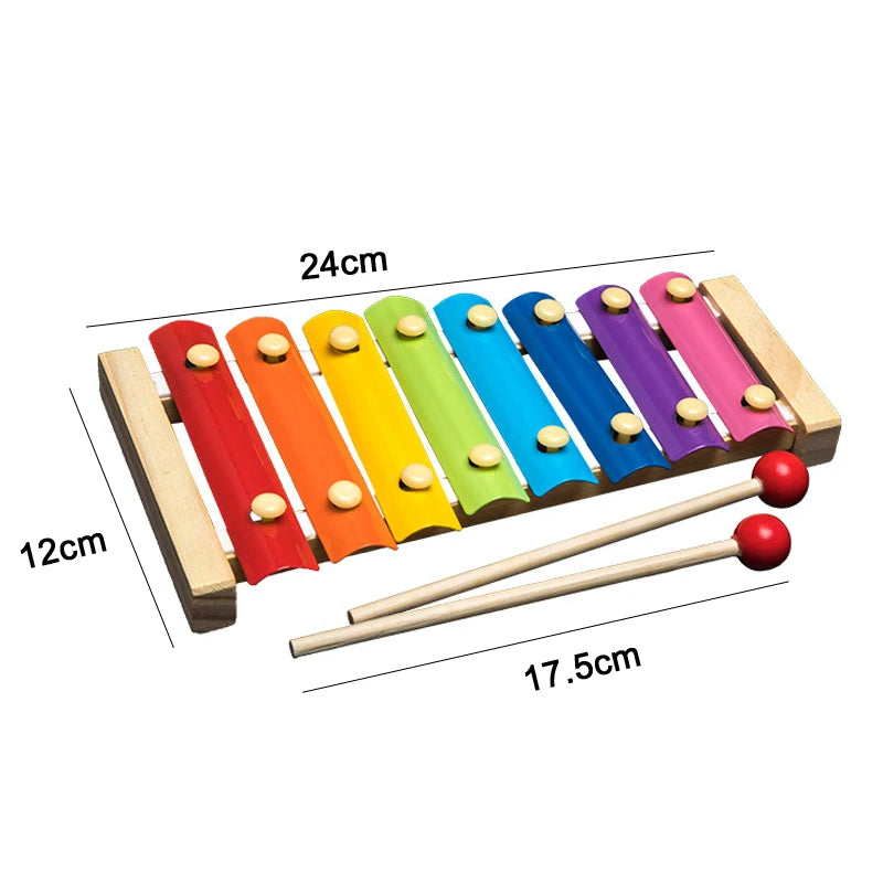 Wooden Baby Puzzles 3D Early Learning Educational Toy