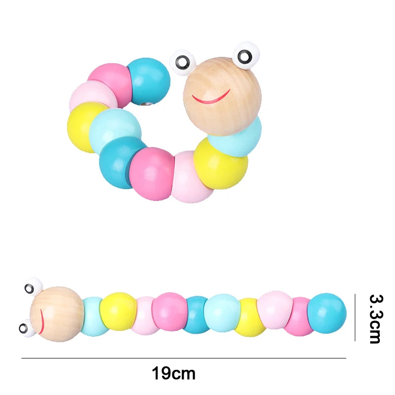 Wooden Baby Puzzles 3D Early Learning Educational Toy