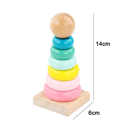 Montessori Wooden 3D Puzzle Toy for Early Learning