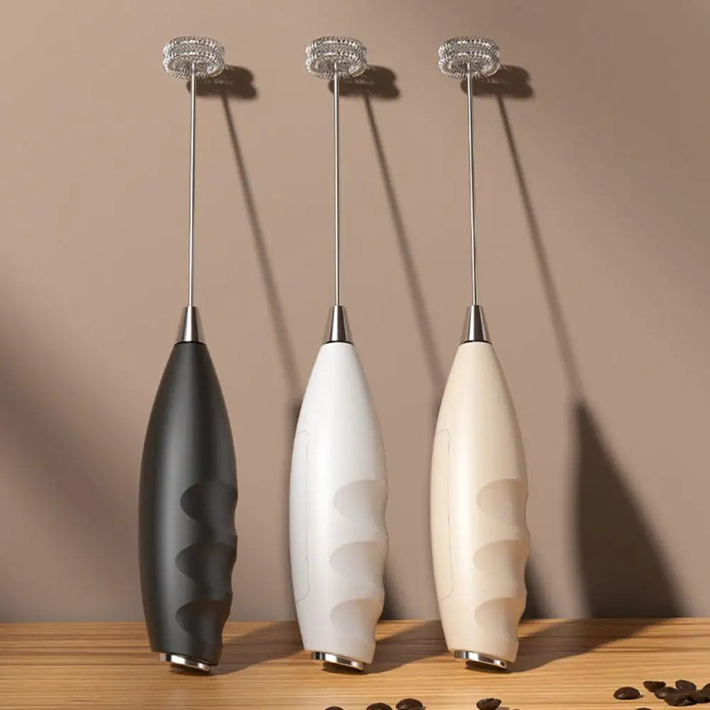 Electric Milk Frother Handheld Battery Powered Coffee Whisk