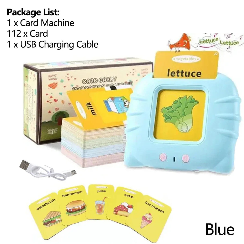 Talking Flash Cards Audio Learning Toy for Kids