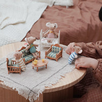 Mouse Plush Doll Soft Stuffed Animal Hand Puppet