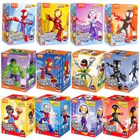 Assembly Action Figure 12cm Blind Box Building Block Toy Model