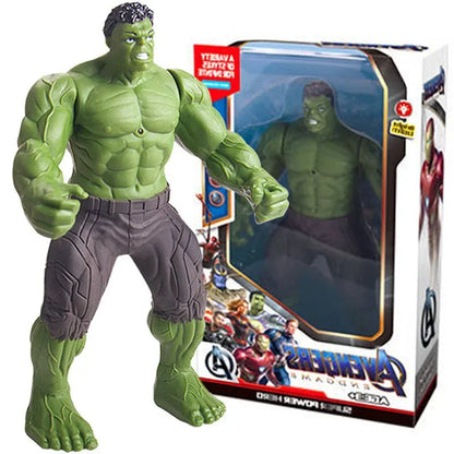 Superhero Action Figure 17cm Luminous Collectible Model Toy