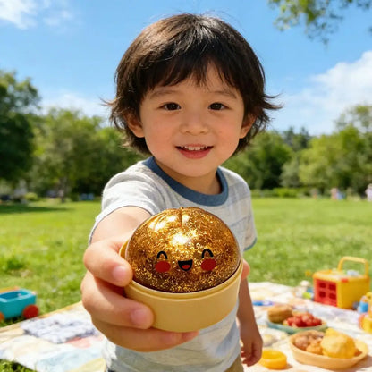 Dumpling Squeeze Toy – Soft Squishy Fidget Toy with Steamer