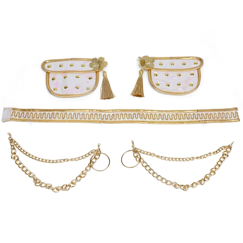 Girls Cosplay Costume Set 3PCS Kids Carnival Party Outfit