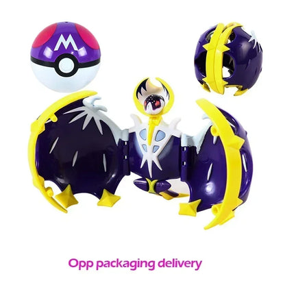 Pokémon Figure Toy Deform Poke ball Action Figure Set