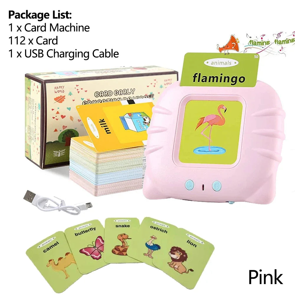 Talking Flash Cards Educational Audio Learning Toy
