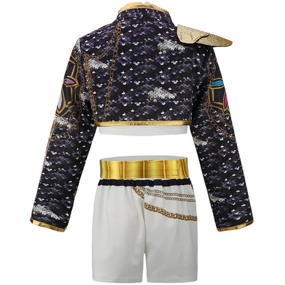 Girls Cosplay Costume Set 3PCS Kids Carnival Party Outfit