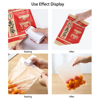 Mini Bag Sealer Portable Handheld Heat Bag Sealer