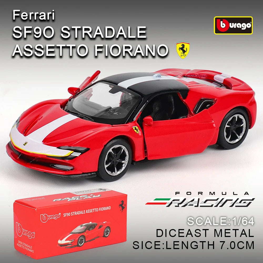 Bburago Ferrari Diecast Car Model 1:64 Collectible Toy