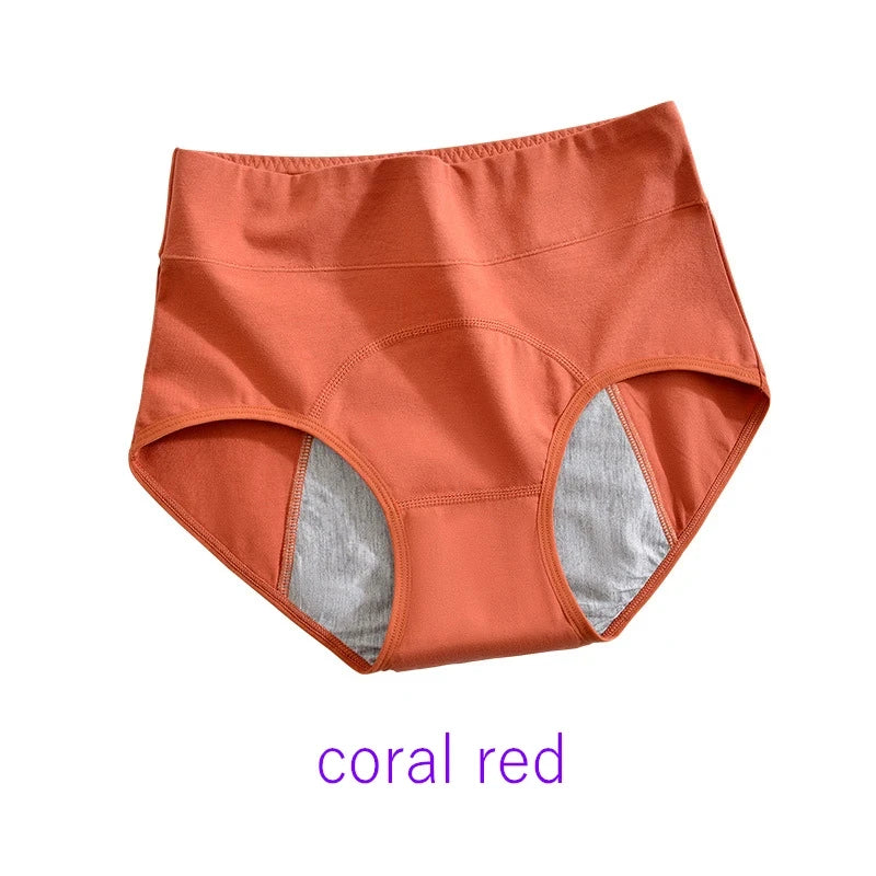 Menstrual Panties High Waist Leak Proof Period Underwear