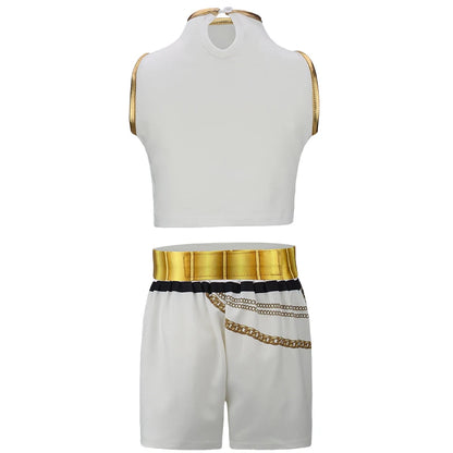 Girls Cosplay Costume Set 3PCS Kids Carnival Party Outfit