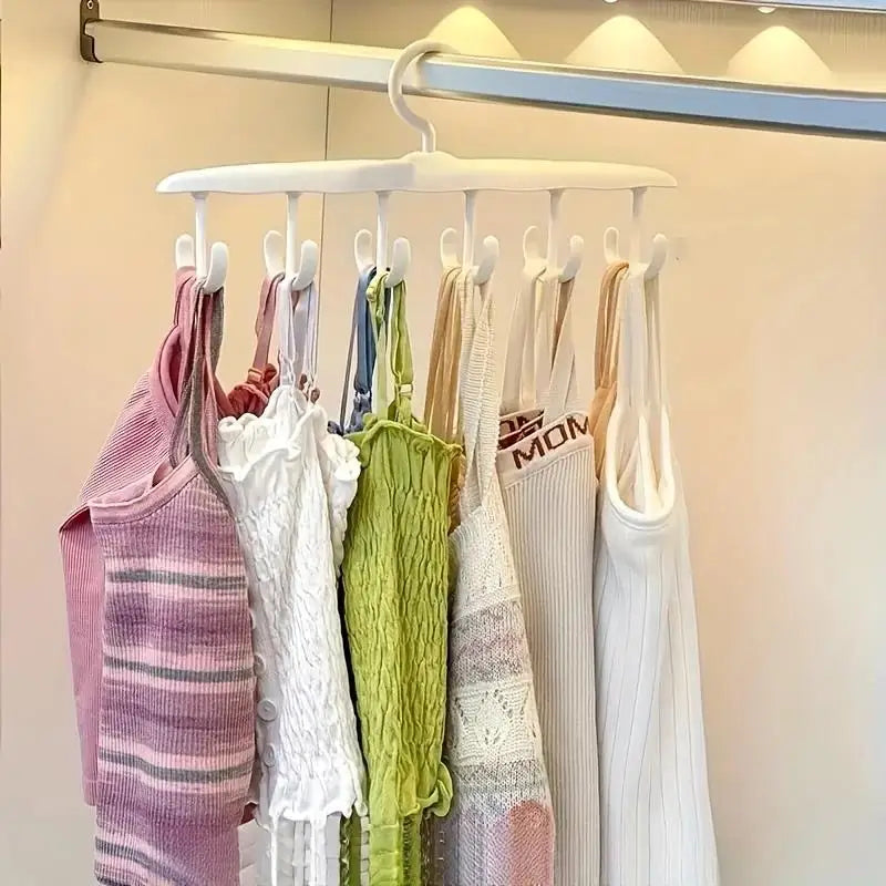 Rotating Clothes Hanger 12 Hook Space Saving Closet Organizer