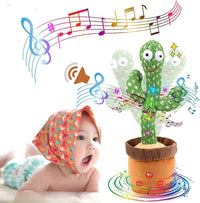 Dancing Cactus Toy Talking Singing Interactive Plush