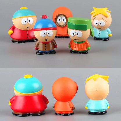 South Park Mini Action Figure Set – 5PCS Cartoon Collectible Toys