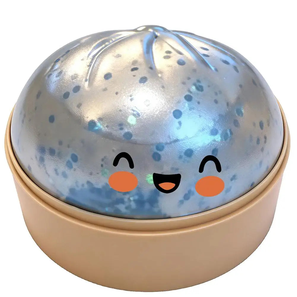 Dumpling Squeeze Toy – Soft Squishy Fidget Toy with Steamer