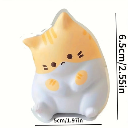 Cat Squishy Toy Soft Slow Rebound Squeeze Fidget Ball
