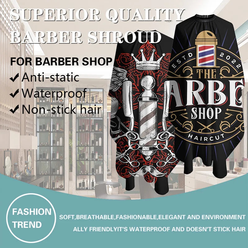 Hair Cutting Cape – Professional Barber & Salon Gown