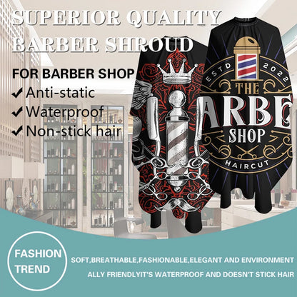 Hair Cutting Cape – Professional Barber & Salon Gown