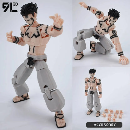 Poseable Anime Figure 3D Multi-Jointed Action Model Toy