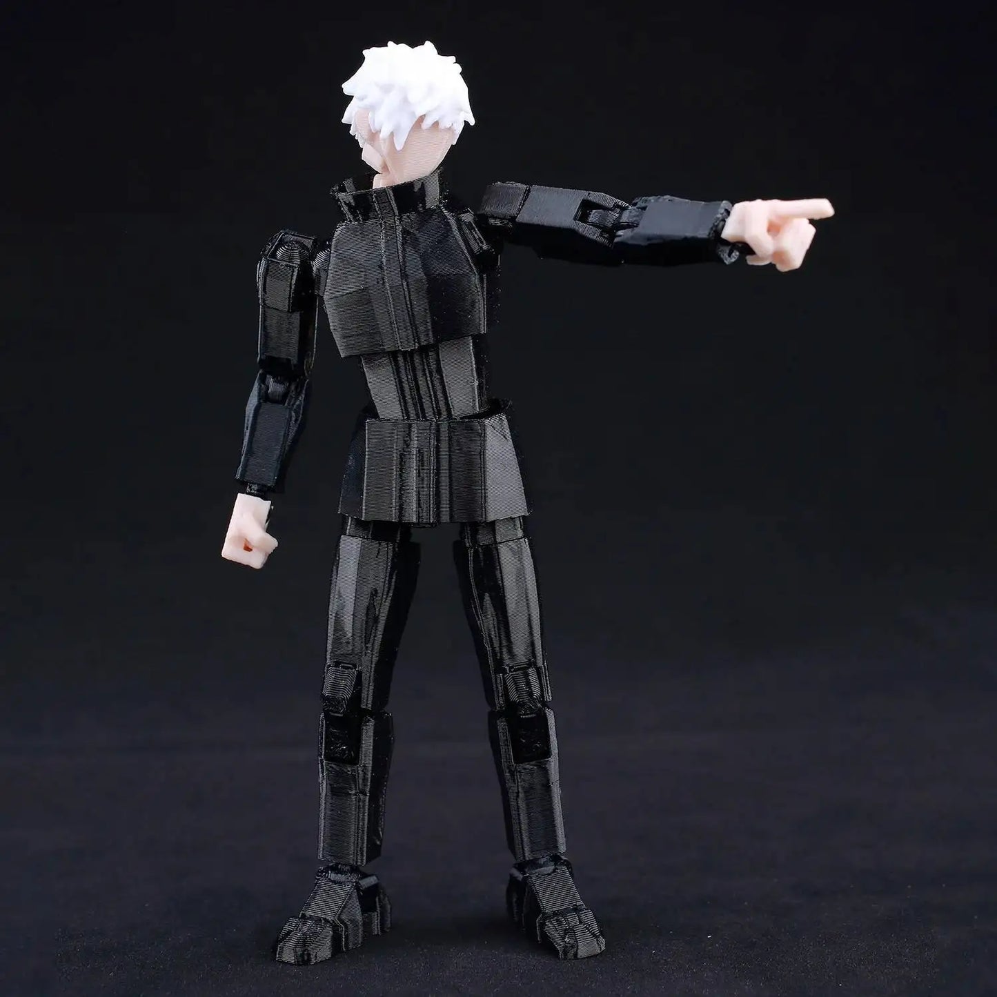 Poseable Anime Figure 3D Multi-Jointed Action Model Toy