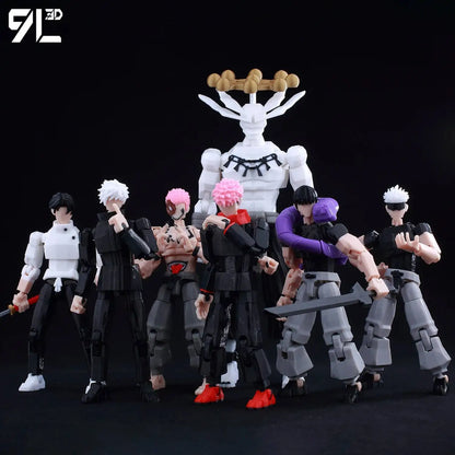 Titan 13 Action Figure 14cm Poseable Robot Model