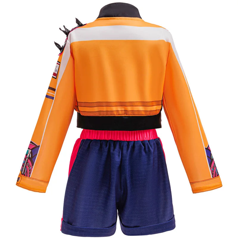 Girls Cosplay Costume Set 3PCS Kids Carnival Party Outfit