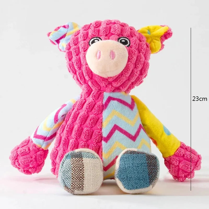 Dog Squeaky Toy Plush Interactive Chew Toy for Dogs
