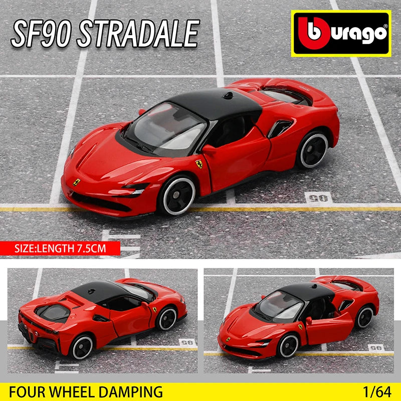 Bburago Ferrari Diecast Car Model 1:64 Collectible Toy