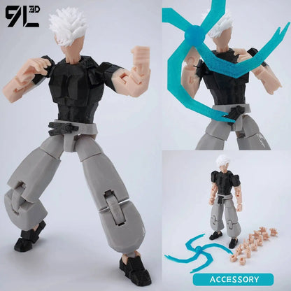 Poseable Anime Figure 3D Multi-Jointed Action Model Toy