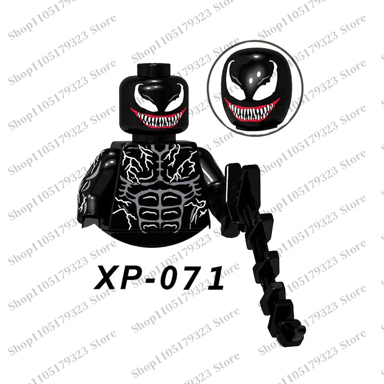 Superhero Building Block Figures Mini Brick Toys