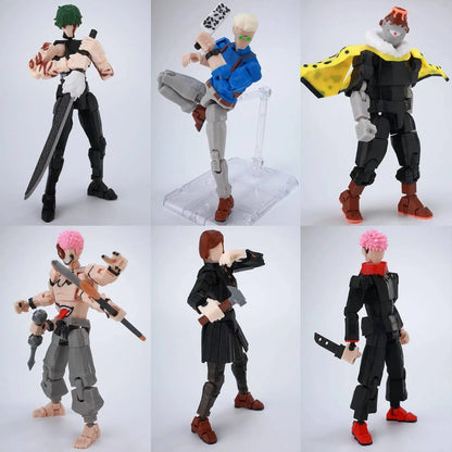 Titan 13 Action Figure 14cm Poseable Robot Model