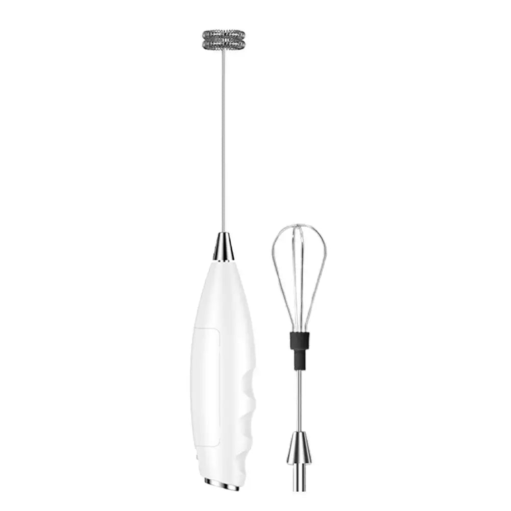 Electric Milk Frother Handheld Battery Powered Coffee Whisk