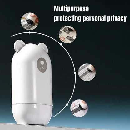 Privacy Protection Stamp Roller for Covering Personal Information