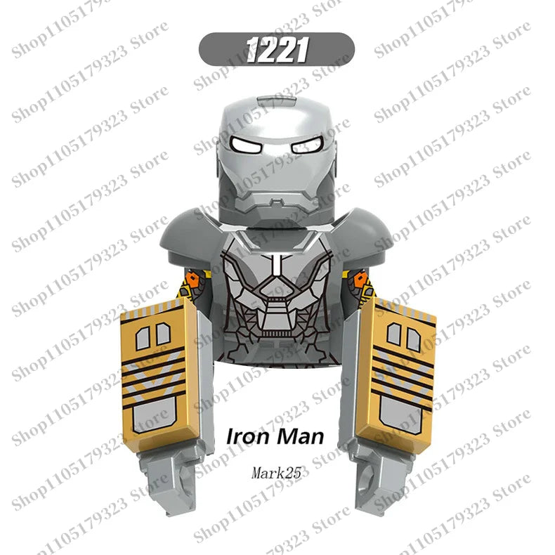 Superhero Building Block Figures Mini Brick Toys