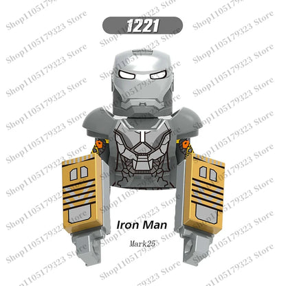 Superhero Building Block Figures Mini Brick Toys