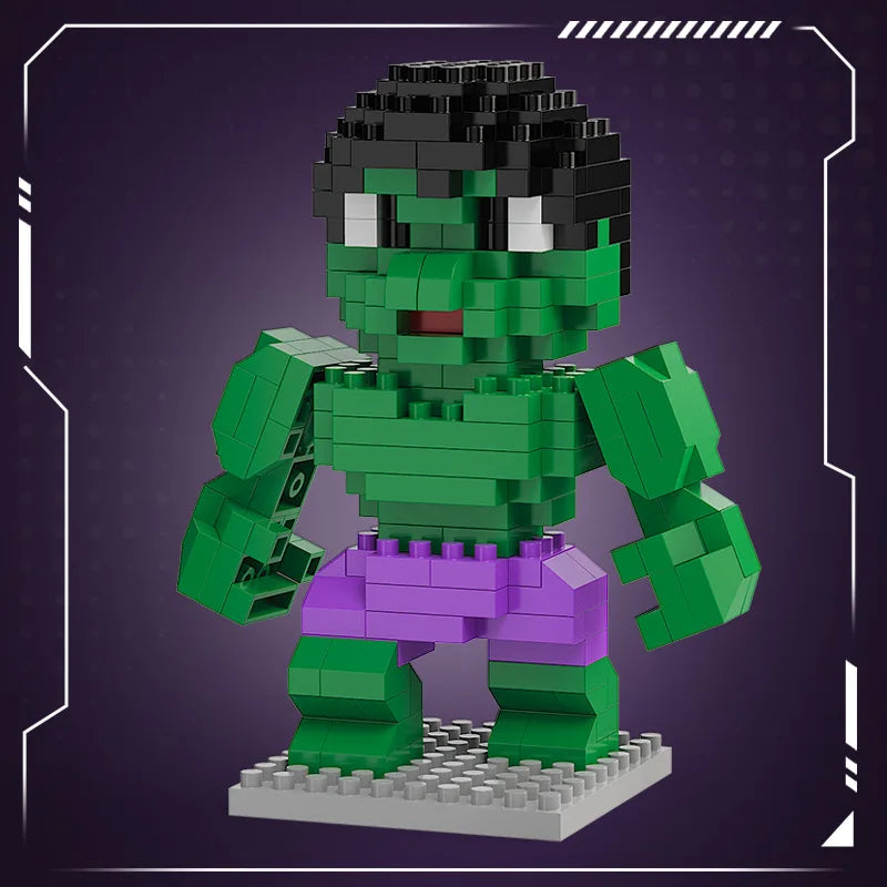 Marvel Building Block Figures Micro Superhero Toys