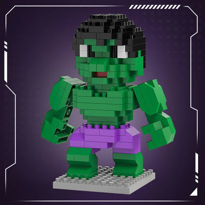 Marvel Building Block Figures Micro Superhero Toys