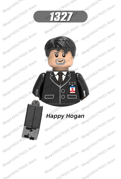 Superhero Building Block Figures Mini Brick Toys