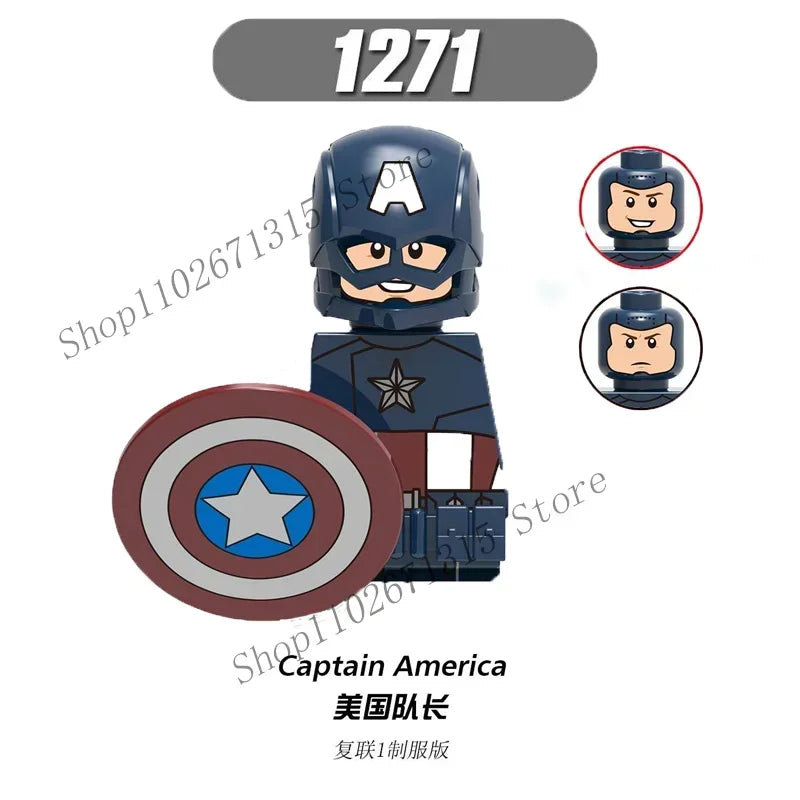 Marvel Avengers Building Block Figures Superhero Bricks