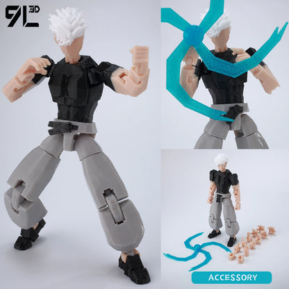 Titan 13 Action Figure 14cm Poseable Robot Model