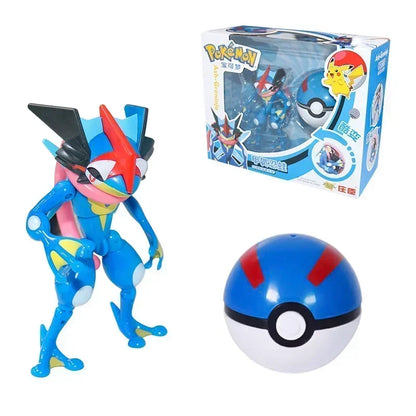 Pokémon Figure Toy Deform Poke ball Action Figure Set