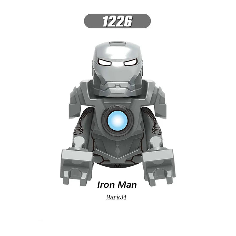 Superhero Building Block Figures Mini Brick Toys