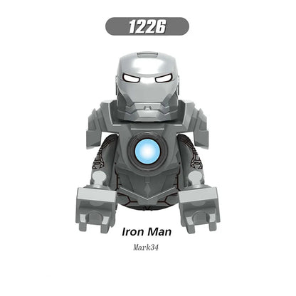 Superhero Building Block Figures Mini Brick Toys