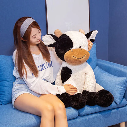 Cow Plush Toy – Huggable Stuffed Cow Pillow for Kids