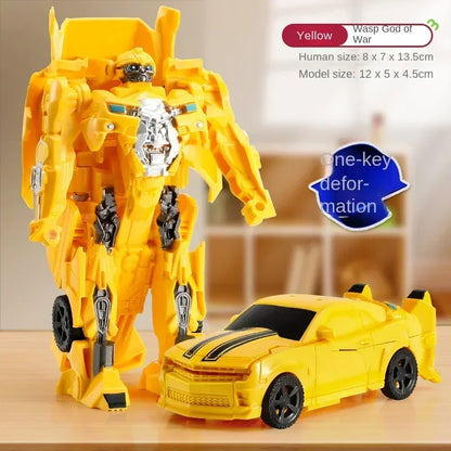 Transforming Robot Car Toy One Step Conversion Vehicle